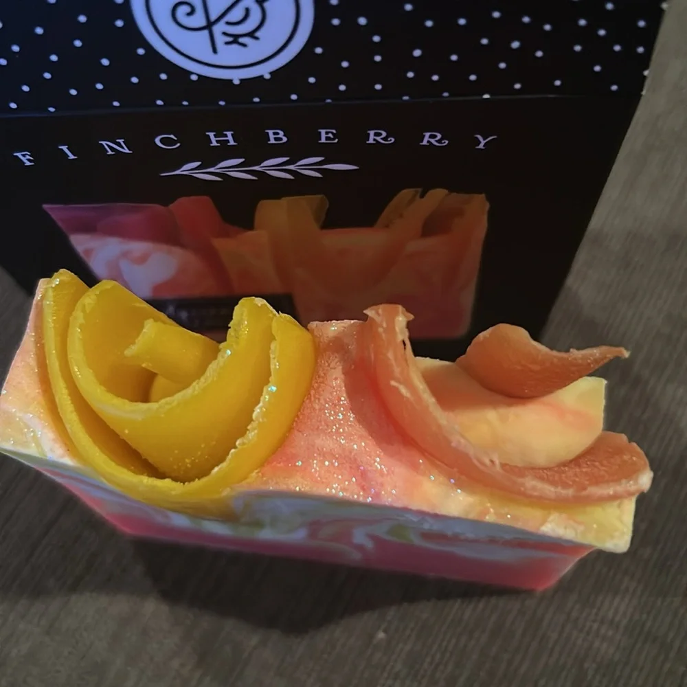 Finchberry main squeeze Orange & Lemon Soap Bar  4.5oz